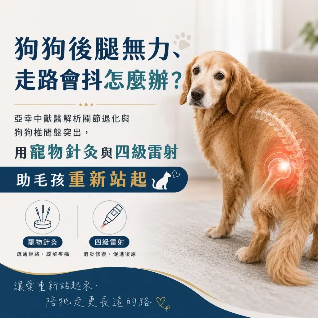 狗狗後腿無力